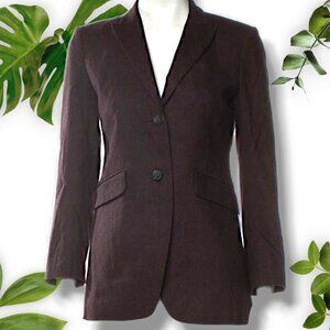 Theory Wool-Angora Galen Blazer, sz 00